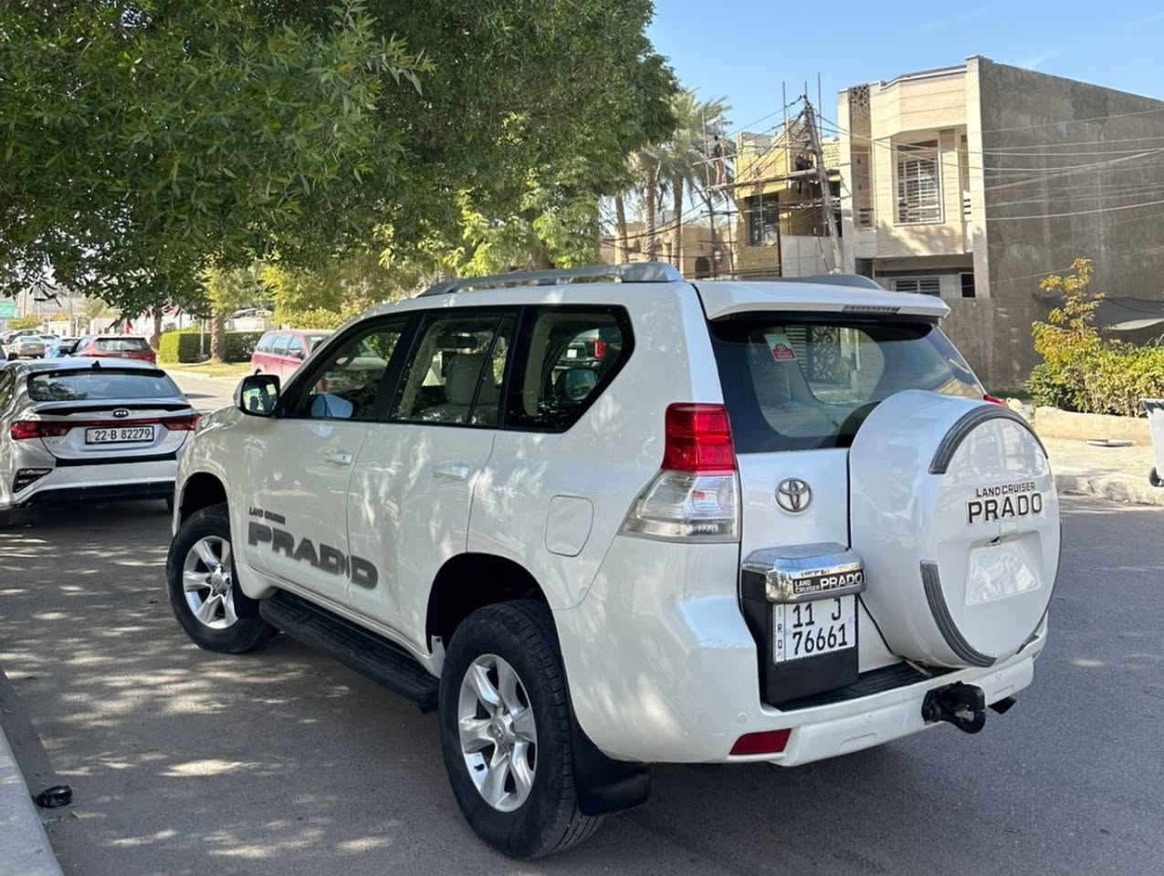 السلام عليكم
للبيع او مراوس حسب القناعه 

تويوتا برادو TXL 2013
محرك 6 سلندر 4000

فول مواصفات جلد سلايد حساس شاشه 
لايت زينون تحكم استيرن 

بيها صبغ بابين جهه السايق وجاملغ 
بدون داخل كفاله بجم كبس بلادي 

مكينه كير بحالة ممتازه 
تراي جديد بشرط 

رقم بغداد هزه ورقم جديد باسمي 

السعر : 243 ورقه بس مجال بسيط 

سونار مرفق 

اي استفسار 
***********
