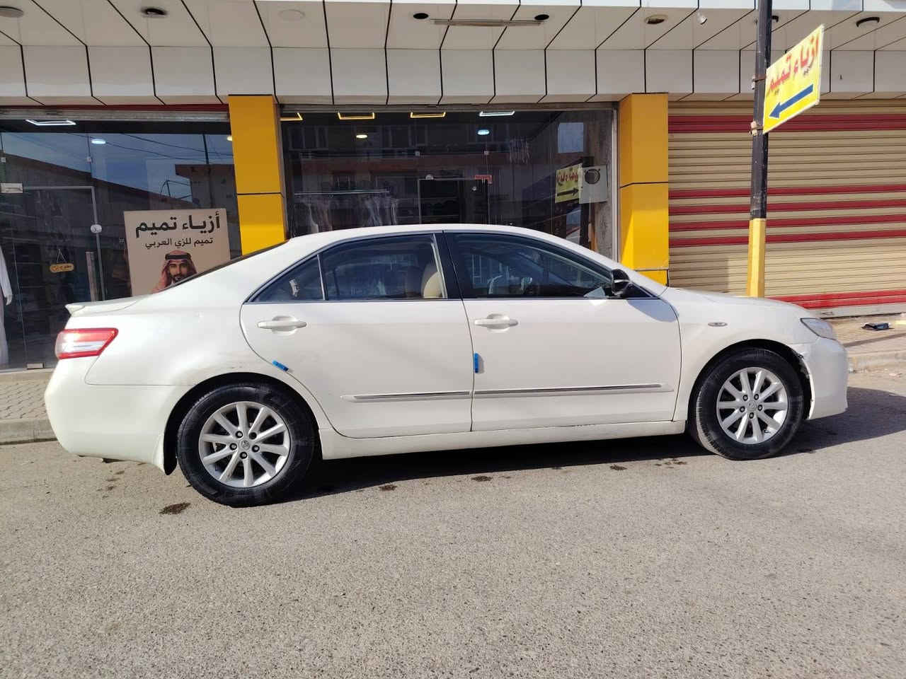 كامري 2010 خليجي GLX صبغ ربع الجاملغ الامامي عكس السايق فقط كير محرك صدر تايرات شرط سنوية هزة تحويل رقم دهوك بأسمي السعر 127$ للاستفسار ***********
