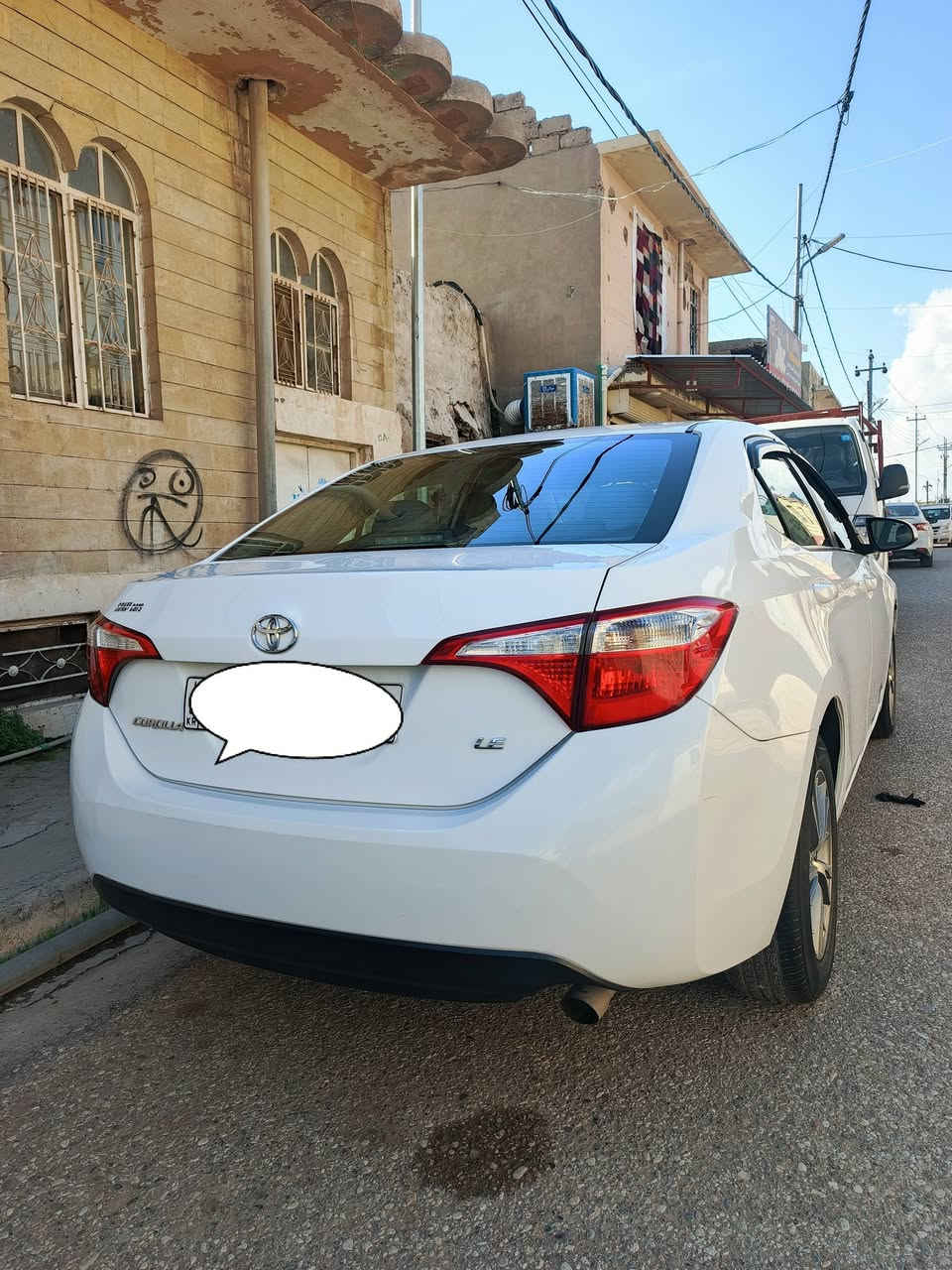 سلام عليكم شباب كورلا موديل 2015 وارد امريكي بدون ضرر وصبغ كير محرك شرط هزا منتهيه سنويه 2027 رقم  اربيل مسطره تايرات جديد سياره نضيف حيل ماشي 120 ميل
سعرها 150 بي مجال للشراي استفسار عل واتساب ***********
مكان بعشيقة
