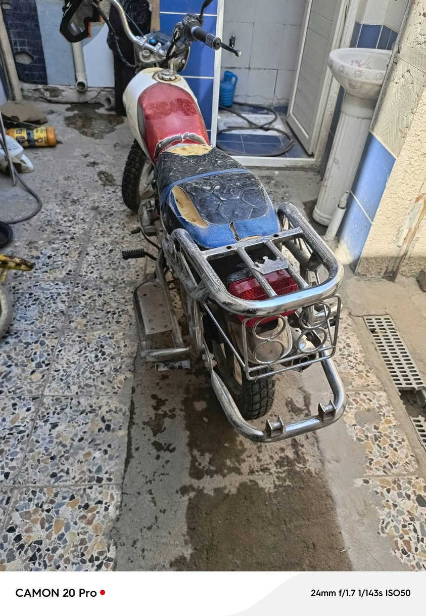 دراجه ايرانيه للبيع نضيفه كمله سلف هندر تخم تاير لايت سكن  فول مكفول سعر 400بيه مجال مراسلت الصفحه


**إذا كنت صاحب هذا الإعلان وتريد حذفه لأي سبب، رجاءا أرسل رسالة إلى الدعم الفني**