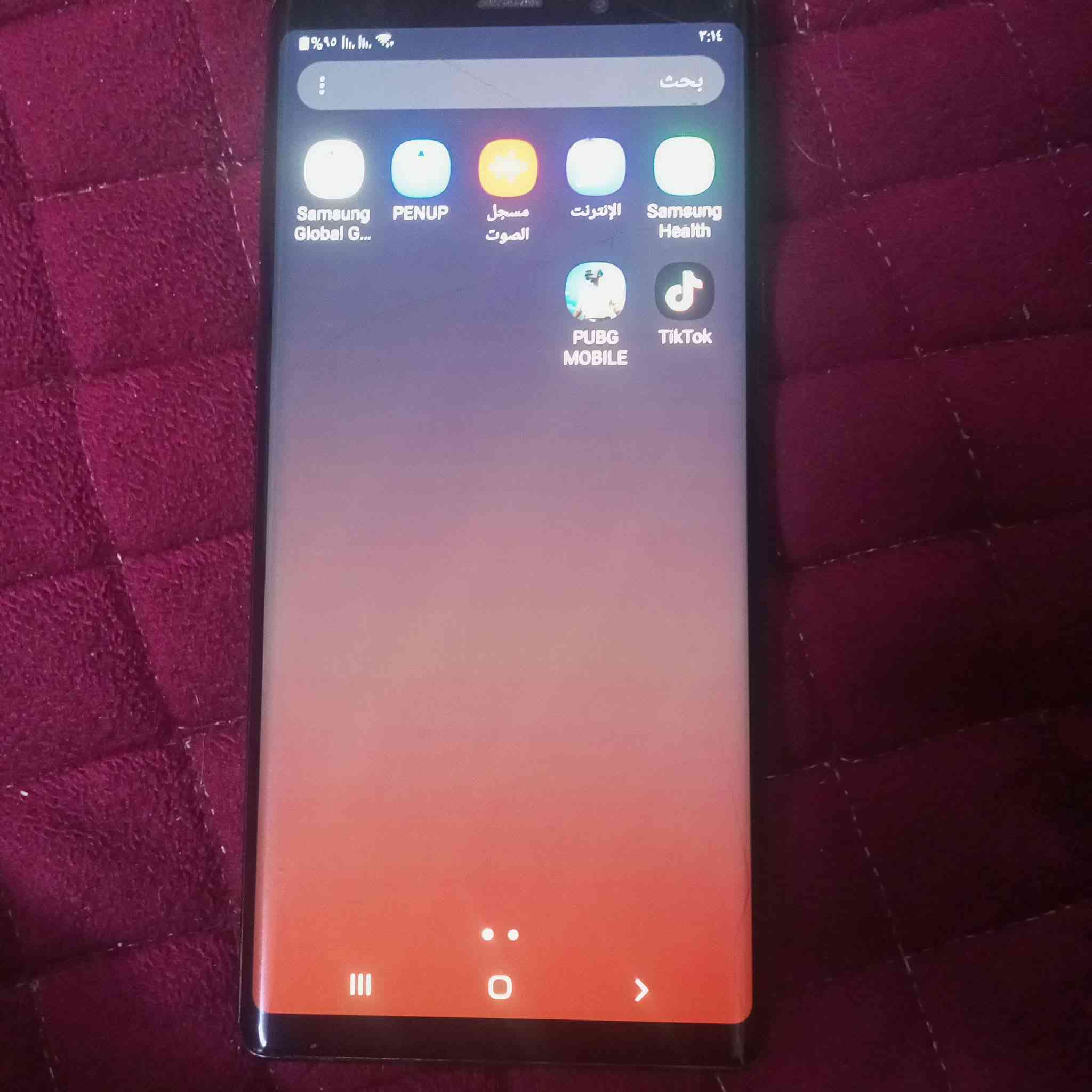 السلام عليكم ورحمة الله نوت ٩ شرق اوسط للبيع نقص قلم وبي فطور بسيطه والكامرة الاماميه بيهه تراب مغوشه السعر 100 قفل مكاني بغداد الكرخ....


**إذا كنت صاحب هذا الإعلان وتريد حذفه لأي سبب، رجاءا أرسل رسالة إلى الدعم الفني**