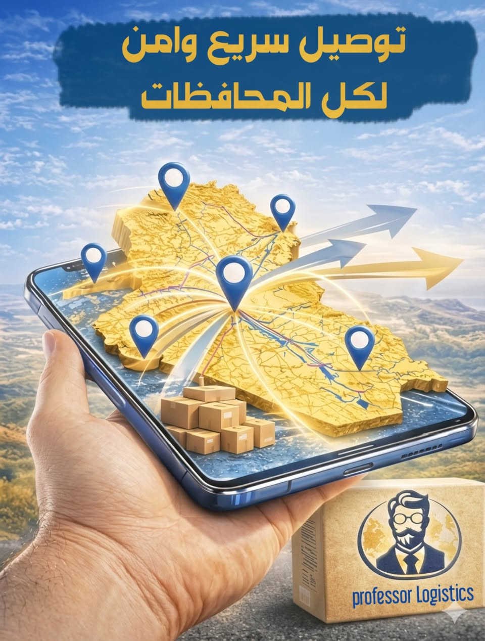 📣🟢📣⚪️📣🔴📣
إلى أصحاب المحلات التجارية وأصحاب البيجات في مناطق #التاجي ….
تبحث عن شركة تعتمد عليها فعلاً؟ 🤔
تريد توصيل سريع… آمن… وحساب مرتب بدون تعب؟ 💸🚀

📦 شركة البروفيسور للتوصيل السريع

🔹 نستلم طلباتك من باب المحل أو البيت 🏪🏠
🔹 توصيل إلى جميع أنحاء العراق بسرعة وأمان 🇮🇶⚡
🔹 متابعة مستمرة للطلب من لحظة استلامه إلى لحظة وصوله للزبون 📲👀
🔹 تطبيق خاص تكدر تتابع بيه طلباتك وحساباتك بكل سهولة 💻
🔹 الحساب يوصلك لباب بيتك بضغط زر 🔘💰

نمتاز بـ 💪🔥

✔ توصيل سريع وحساب فوري ⚡
✔ الحفاظ على الطلبات من الكسر والتلف 📦🛡
✔ في حال حدوث أي تلف يتم تعويضك 🤝
✔ استلام الطلبات حسب وقت تجهيزك أنت ⏰
✔ تعامل احترافي يحافظ على سمعتك أمام زبائنك ⭐

🔄 الطلب الراجع يرجعلك بصورة جيدة ومرتبة 👌

📞 للاستفسار :***********
***********
📍 أو إذا تحب تزورنا تشرفنا في موقعنا: التاجي حي الحسن العسكري

البروفيسور للتوصيل السريع — سرعتنا مسؤوليتنا وثقتك أمانة 🤍�
