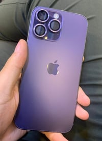 بسعررر بلاشش ايفون 14 برو ماكس ذاكرتة 256 نموذج M فيس ايدي شغال.  مبدل...