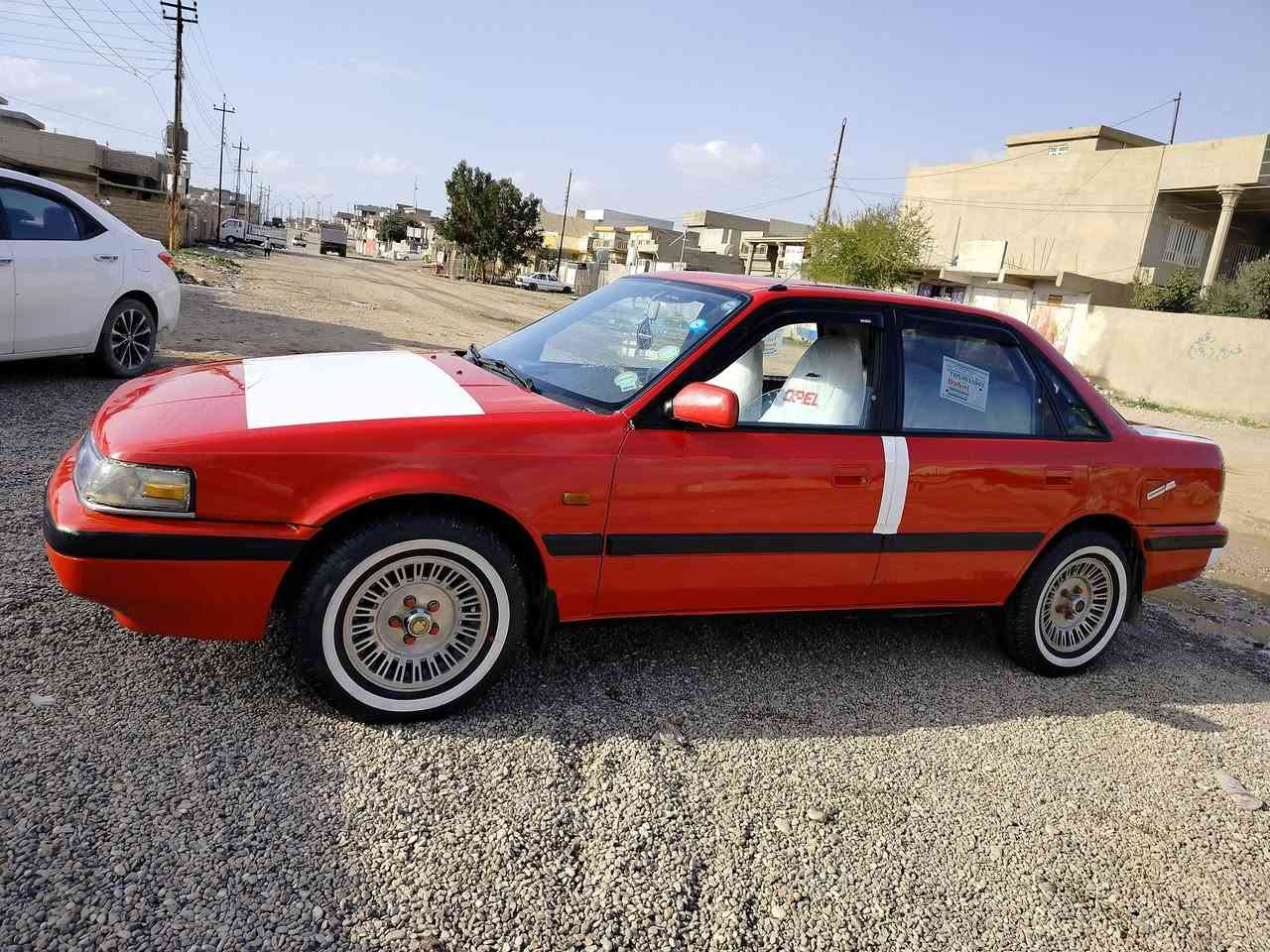 سلام عليكم للبيع مازدا 8 بغ رقم أربيل دولي موديل 91دفتر بنزين موجود شرط تحويل وغرامة وكاله سقف اسلايت كهربائي جام كهربائي كهربائيات كامل سياره مابي اي نقص بدون خياس بدون ضربه كير مكينه شرط لا صرف ولا بخار اربع تيرات جديد صدر دبلات جديد سعر 37 شراي يخابر مكان طوز ماجاوب لا تعليق ولا خاص رقم هاتف ***********
