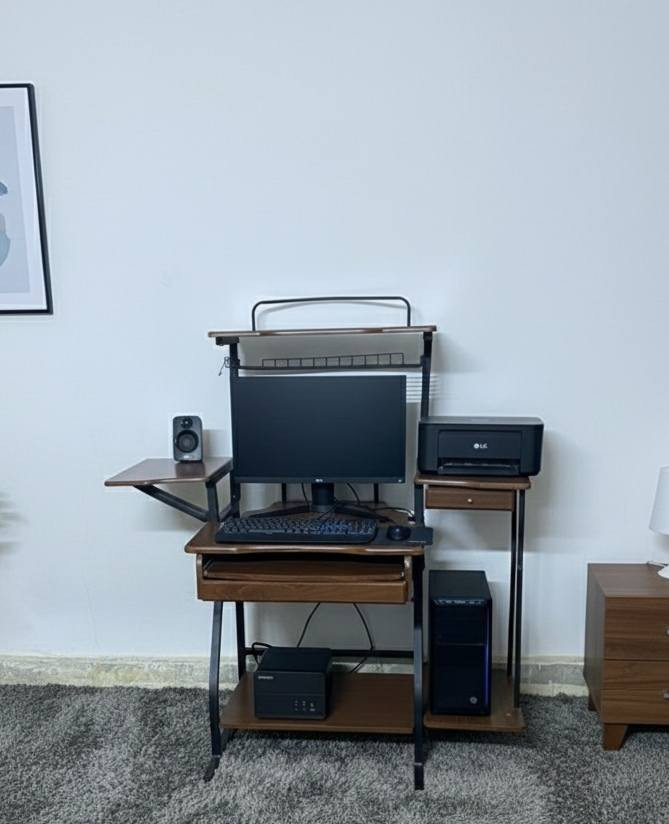 للبيع ميز حاسبه دسكتوب صاج قوي  سعر 85 بي مجال
العنوان بغداد حي الجهاد
رقم موجود واتساب 
***********
