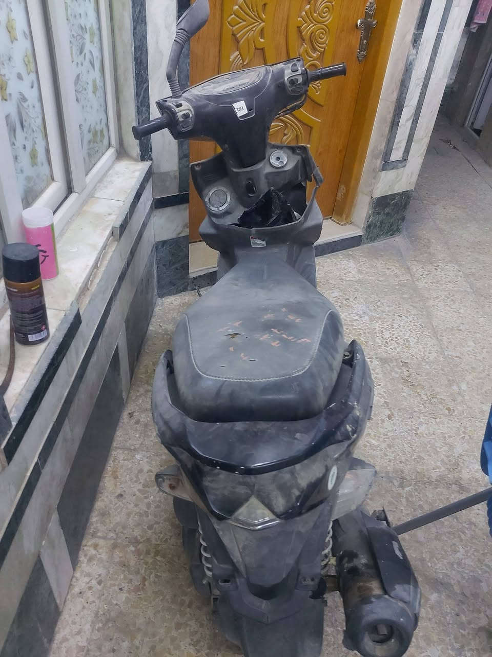 دراجه JTR مال رمبه محرك مكفول ممفتوحه كهرباءيات كله شغال على الفحص
تعرضه لحادث كما موضح بالصوره *********** مكانهه بغداد دراجه شغاله سعر 500 بيهه مجال بسيط
