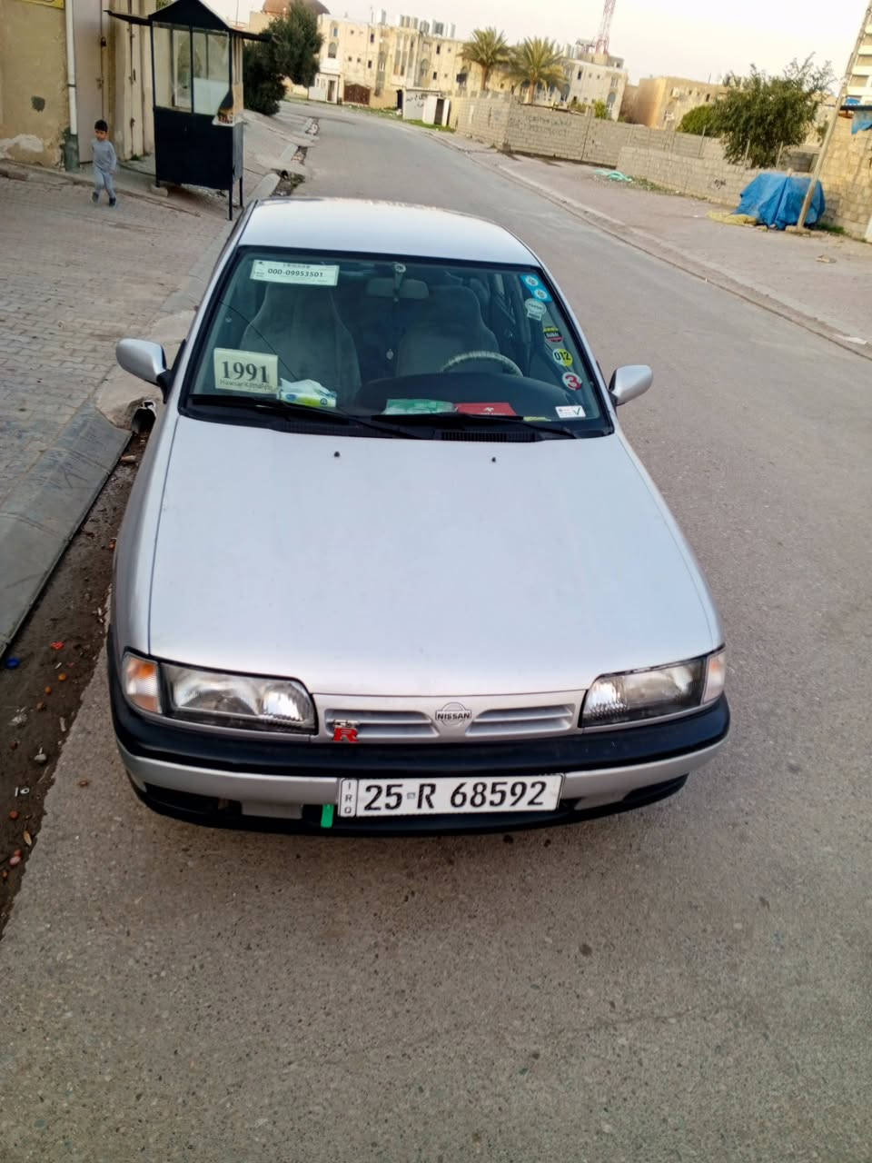سلام عليكم 
سياره نيسان برميرأ
موديل ١٩٩١
سياره خير من الله كله ع بلاد 
تايرات جديد 
داخل نضيف
تبريد ثلج 
تدفئه  
مكينه خير من الله 
مرشوشه للجماليه 
كفاله عامه 
للاستفسار ***********
السعر خابر ع رقم اني مو صاحبه
