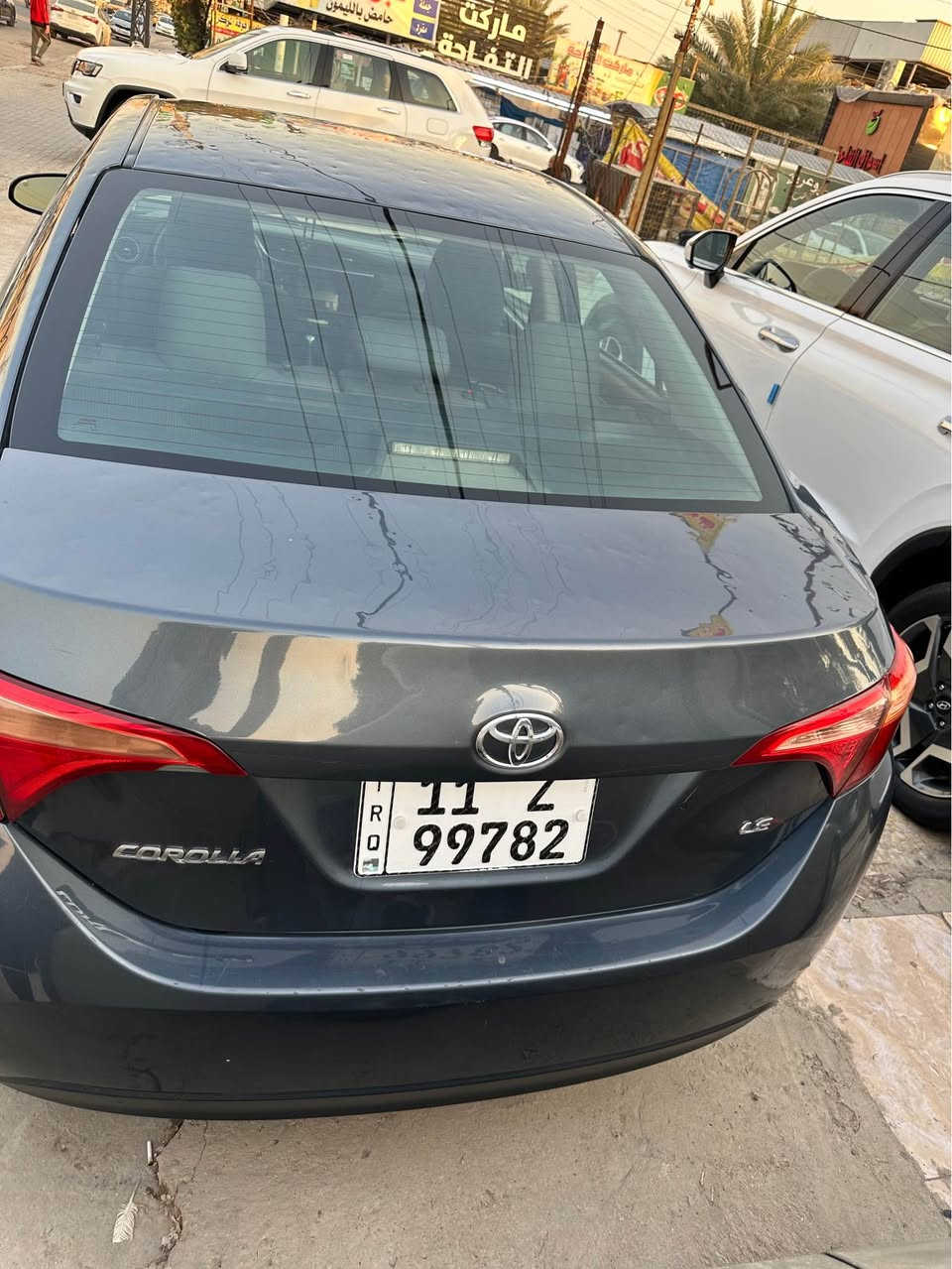 تيوتا كورلا 2019 le سياره جديده بمعنى الكلمه ع وضع الشركه ماشيه 82000 كيلو باسمي رقم بغداد تحويل ثاني يوم تبريد ثلج كير محرك صدر تخم تاير كله جديدلا ضربه ولا صبغ حادثهه من امريكا فقط حالوب كندا 
السعر 130$ 
*********** متوفر وات ساب بغداد, العراق
