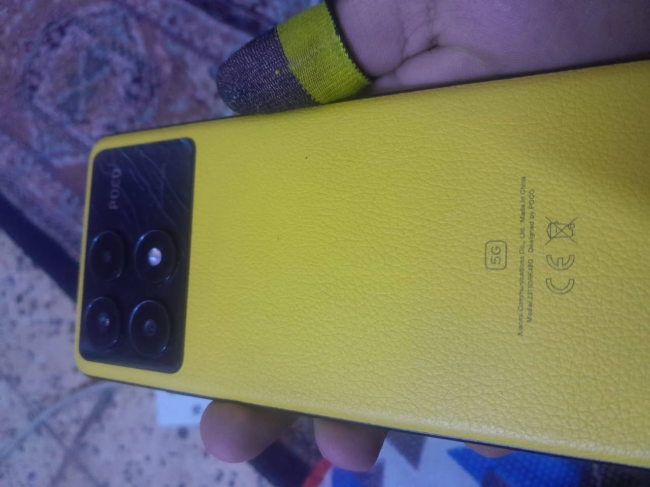 poco x6pro5g 512 ب12
بلادي ممفتوح كامل ملحقات شاحنه وسماعه وكفر وجهاز ممتعوب اخر تحديث محدث مكاني بغداد مراوس او بيع 290


**إذا كنت صاحب هذا الإعلان وتريد حذفه لأي سبب، رجاءا أرسل رسالة إلى الدعم الفني**