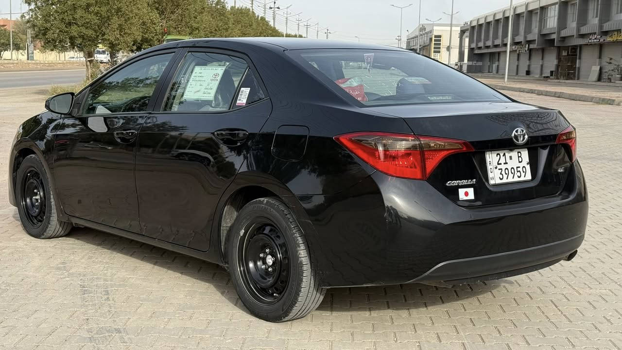 كورلا ١٩ امريكي
حادثها بس بنيد بدوان دواخل بدون شواصي بدون لغد 
سياره ماشيه ٨٧ ميل تخم تاير جديد صدر امامي خلفي 
كله بشرط سنويه هزه جديد تحويل وكاله 
مواصفات le
صور الحادث موجود 
سعر ١٤٣ وبي مجال 
عنوان ديالى خانقين

‭٠٧٧٢ ٧٩٨ ٩٦٢٢‬
