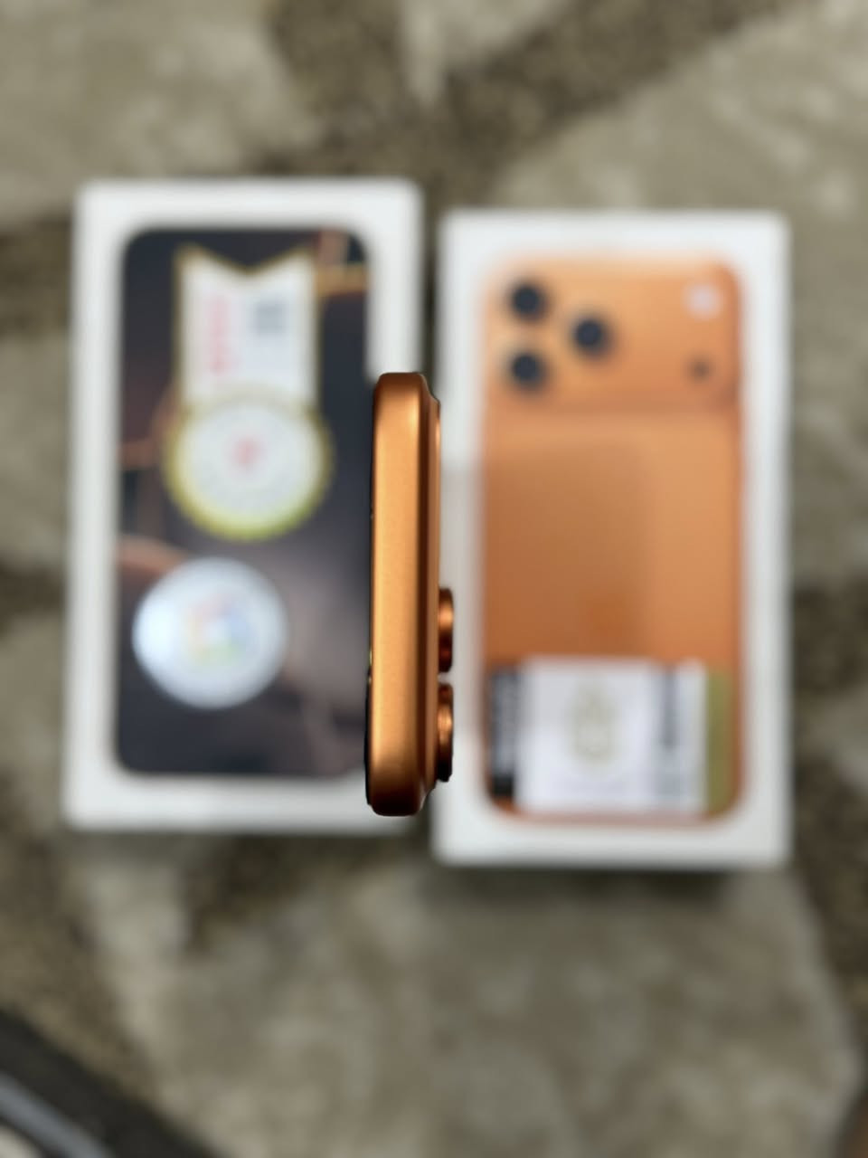 ايفون 📲 17 برو ماكس
ذاكره 256 نضافه 100

 شرق اوسط عربي Z/AA

ضمان ماستر 

بطاريه 🔋100

عدد دورات شحن 4

مكاني نجف حي المهندسين 

***********
