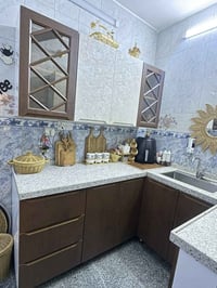 مطبخ زاوية • ٣ امتار • خامة HDF