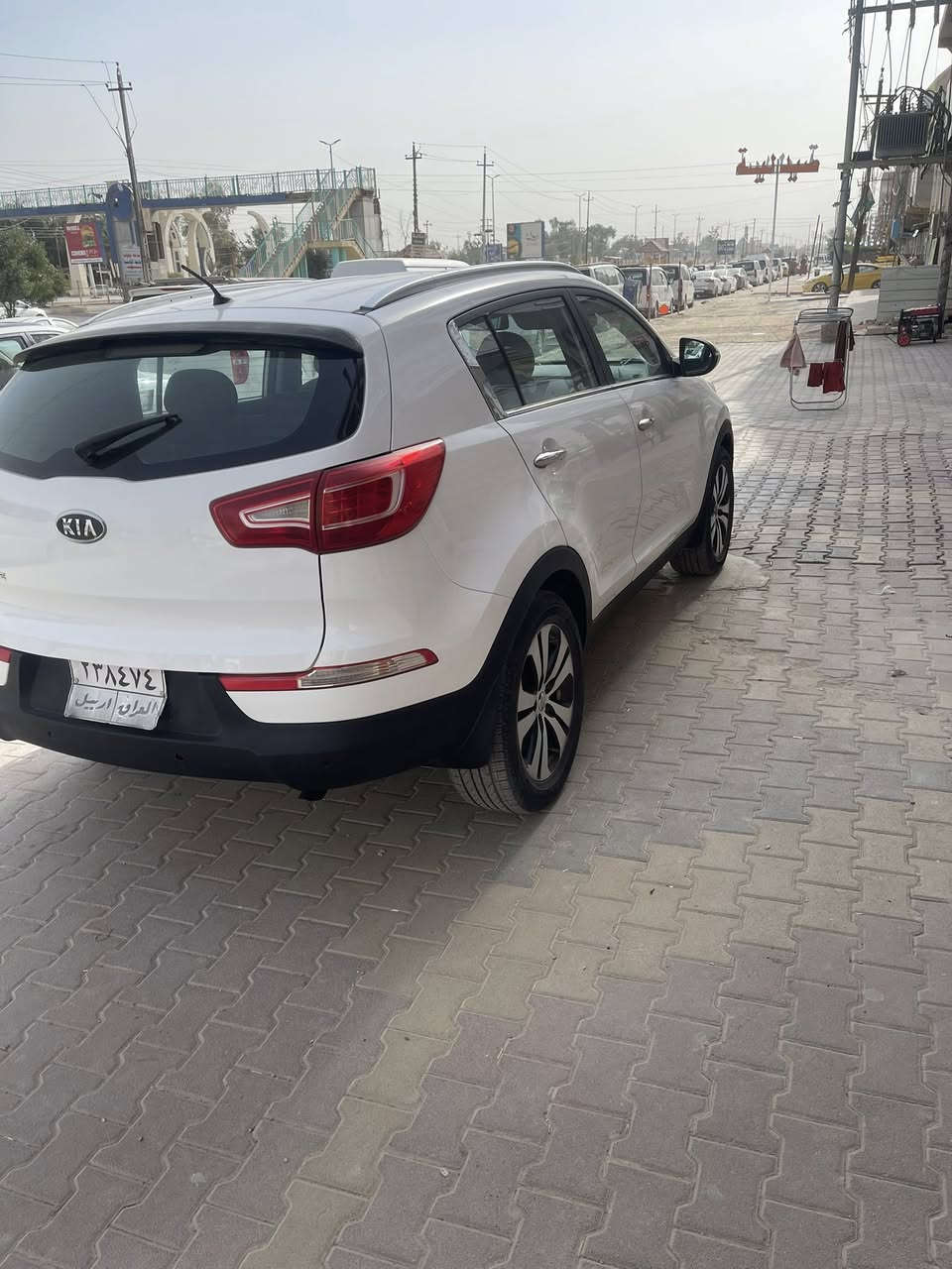 يالله رمضان كريم عل جميع للبيع سياره جديده جيده ستخدام شخصي من ٧ سنوات كلشي ما ذب عليهه 
سياره سبورتج موديل ٢٠١٢ سياره كفاله عامه فقط بارد وسونار موجود وسعرهه هم بعد احله مكاني الدوانيه وهاذ رقمي ***********
