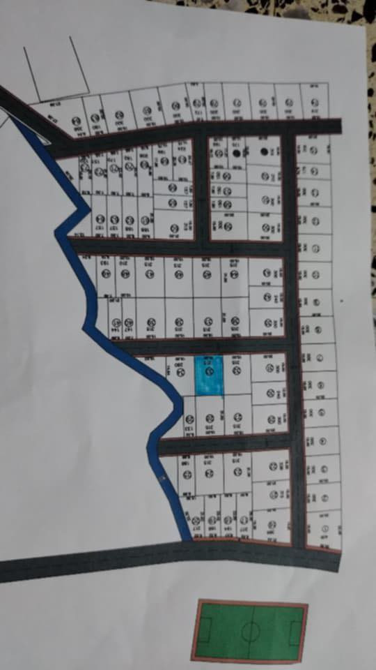 سلام عليكم عندي أرض بعد نوبل الثاني وهاي خريطته مساحه 316 سعر المترالواحد 150 وبيها مجال شي بسيط اليحب يتواصل رقمي الواتساب ***********
