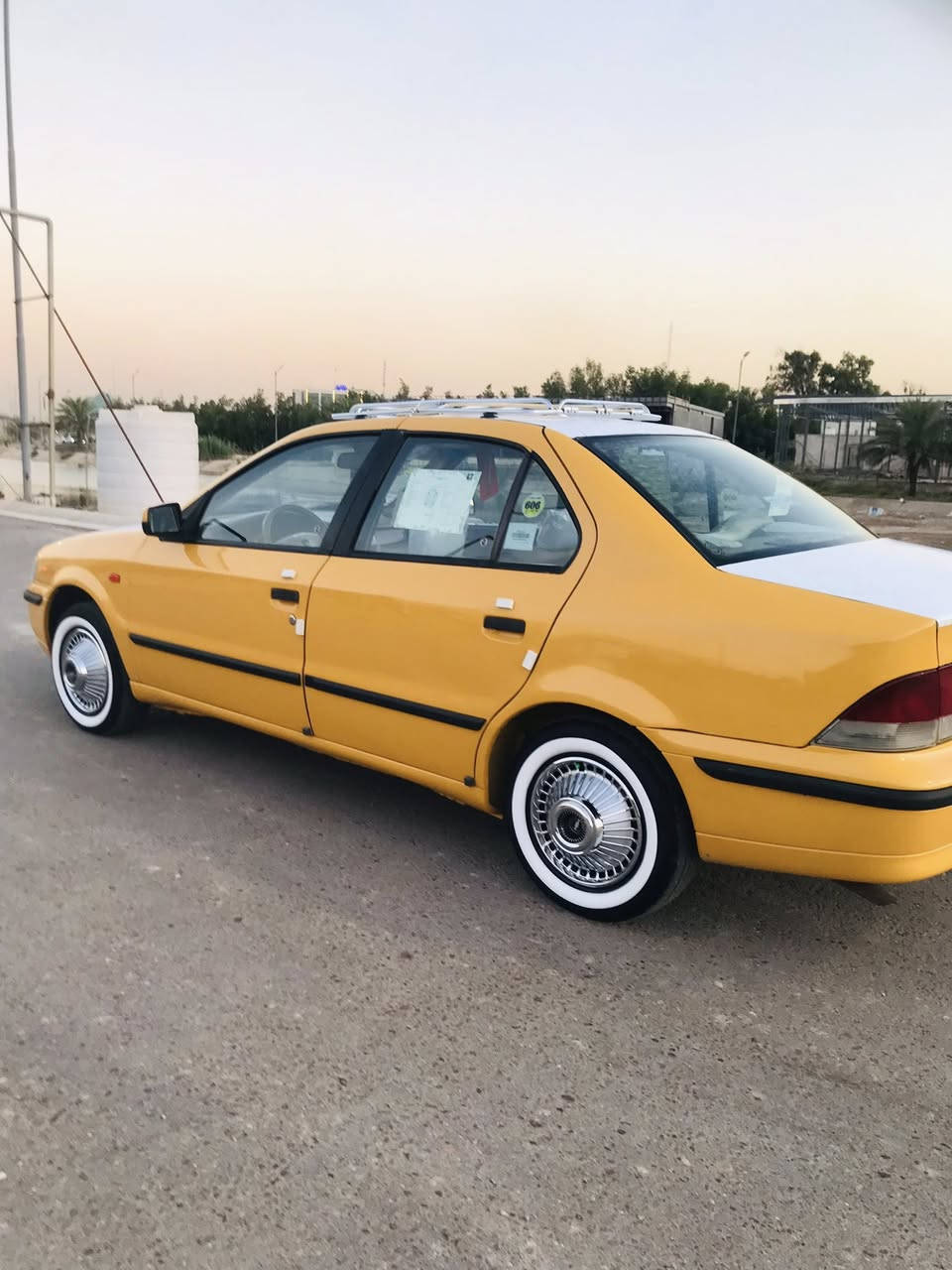 السلام عليكم سمند ٢٠١١ مصبوغه احزام للجمالية كير ومكينه مكفولات صدر امامي وخلفي جديد تبريدها ثلج هيئه وغرامه مصفره جديد مكاني الشعب السعر ٣٩ السياره بأسمي مجاوب خاص رقمي ***********

