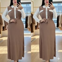 ثوب نسائي • الخمايه محزز • قياس XL/XXL