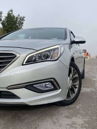 للبيع سوناتا موديل 17 خليجي رقم بغداد  السيارة  كفالة مواصفات محرك دوش...