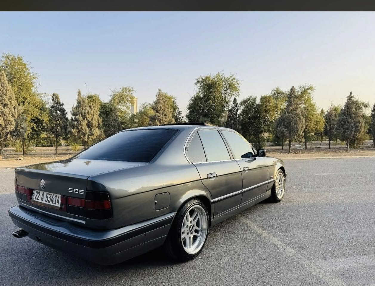 بي ام 525 بليته وسنويه موديل 1990 رقم اربيل دولي سنويه صاقطه قبل شهر شرط التحويل وغرامات مصبوغه عام جماليه محرك كير شرط 
مكان تكريت 
السعر 65
***********
***********
