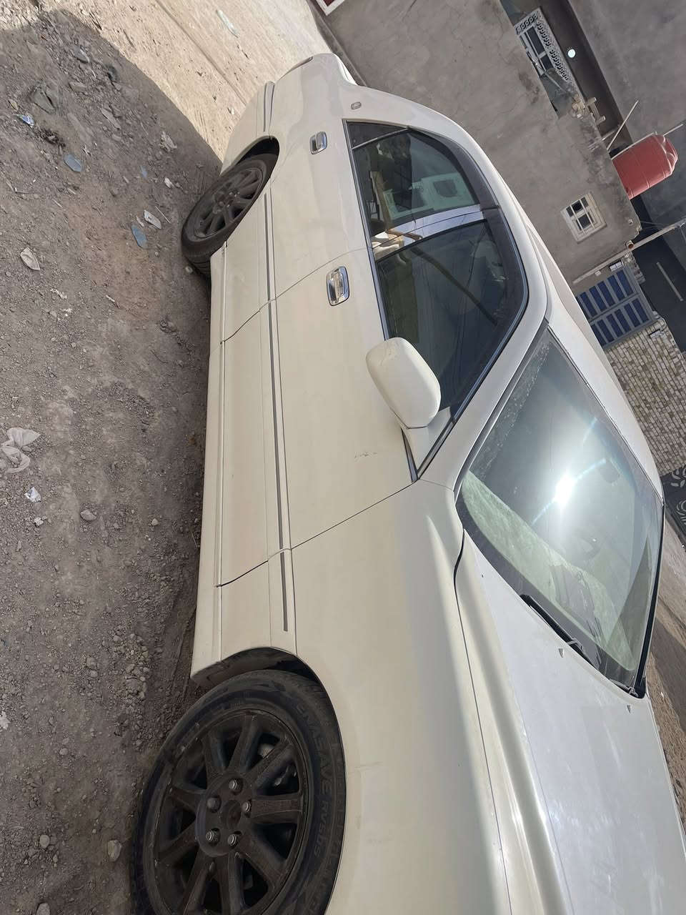 السلام عليكم
للبيع موديل 2003  بيها فحص يوم 3/29 اصل رقم صلاح الدين مفحوصه مرور وكمرك بس كمركها مامدفوع فول واحد عله واحد ٤دكم سياره مكفوله كص ونقل جثه وأصوليات وضربه القويه السياره جاهزه من كلشي مكينه جديده حاويه   وكير وتبريد وحدادية جديده مكاني نجف السعر 105وبيه مجال قليل للشراي
 ***********
