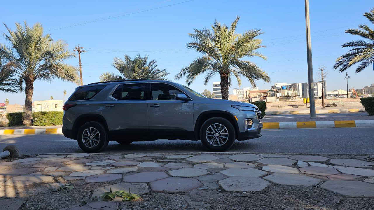ترافرس 2023 LT
السعر 199 ورقه حره بدون رقم 
صور الضرر في المنشور مع السونار 
محرك 6 سلندر 
دواخل جلد 
 
*********** مهندس حيدر 

لمعرفة اسعار السيارات الدخول الى قناة الواتساب 

https://chat.whatsapp.com/CKC6kuYUnxp45xaZjmuF1y

مكتب المهندس حيدر للمزادات الأمريكية والكندية

 العنوان ميسان العماره 
يوجد لدينا أفرع في جميع المحافظات لضمان وصول السيارة وإجراء 
المكاتبة
