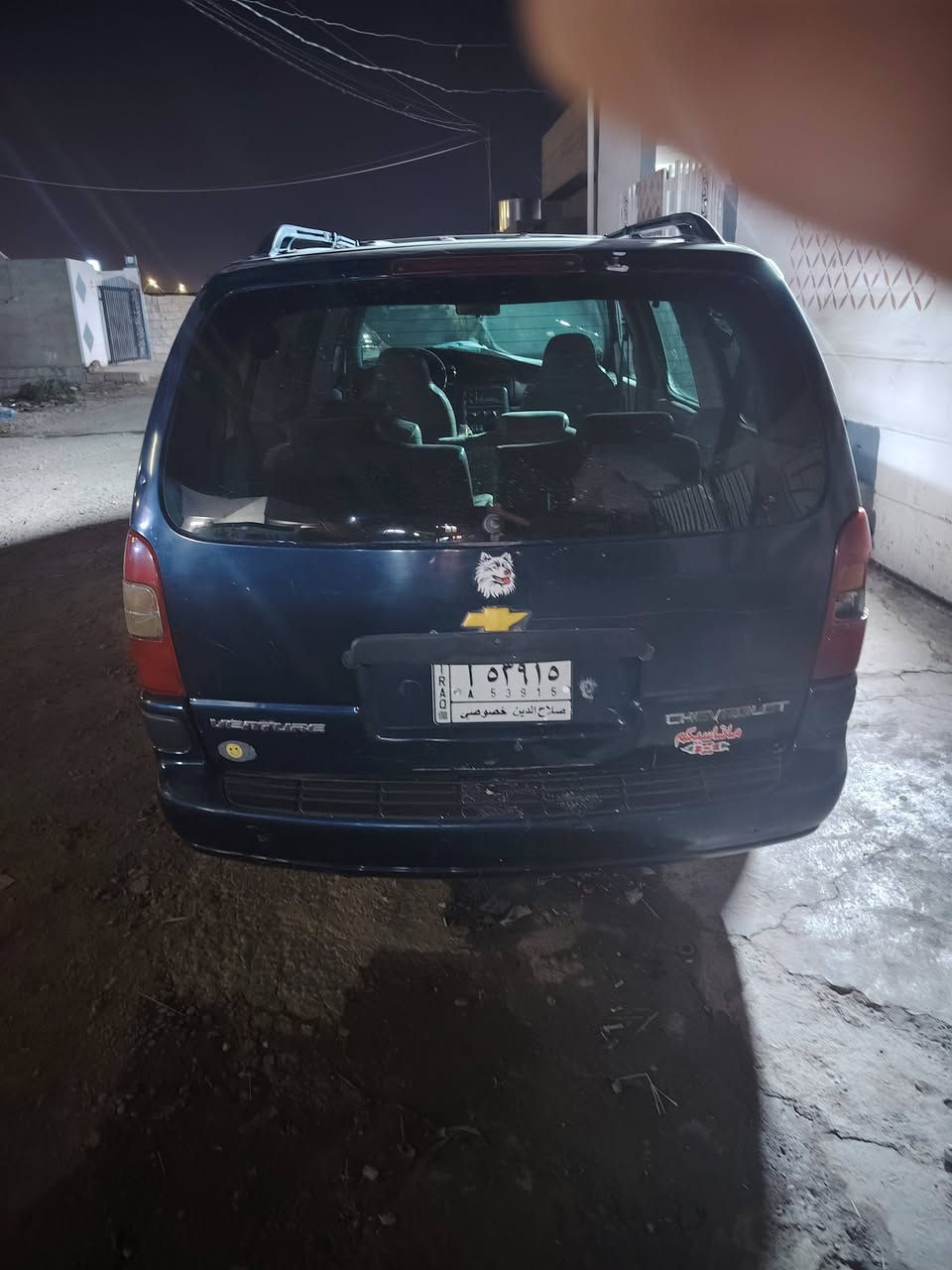 شوفرليت فنتوري 7راكب سنوية عاج لل 30 موديل 97 السعر 60 بي مجال مكان كركوك ***********
