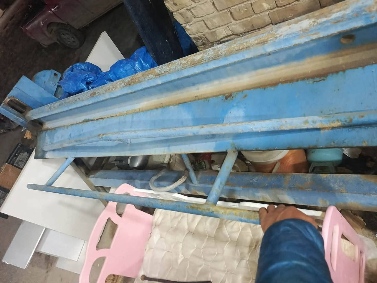 سلام عليكم معواجه البيع نضيف  مستخدم شي قليل السعر 450  العنوان البوبيات سواق برتقاله البزل المدفون  ***********
