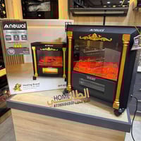 صوبه ديكور منظر فحم ماركة نوال  موديل 2026  شمعات عدد ٢ في الاعلى  شمع...