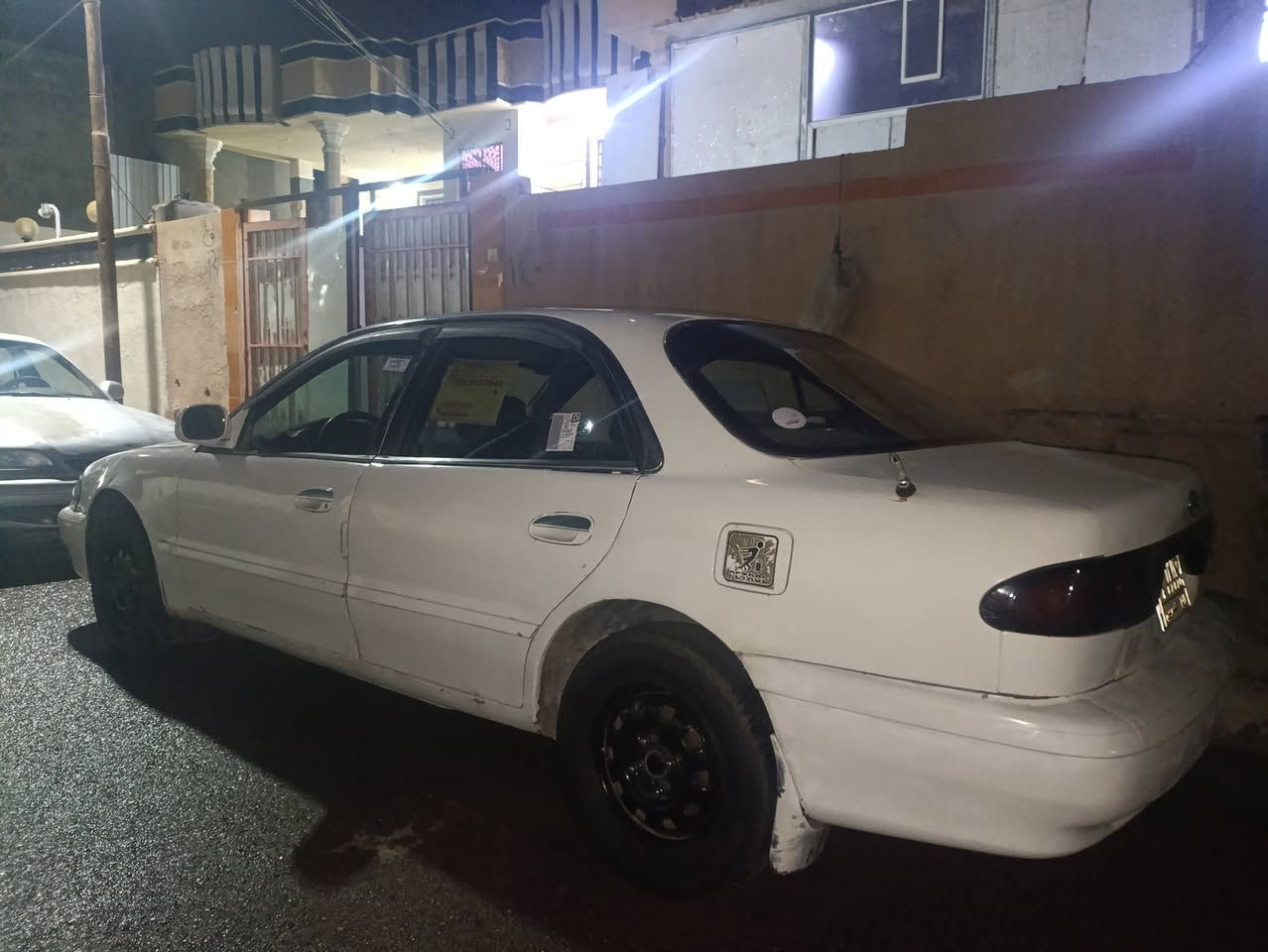 سوناتا 2 للبيع. رقم الانبار باسمي. تحويل ثاني يوم. سيارة نظيفة على ايدي. كير اوتوماتيك  . ومحرك نضيف اشتغاله على ايدي لا تبخير ولا تنقيص دهن كهربائيات كلها شغاله. درام شفت بدلته مال گصه جديد زوج تايرات امامي جديد. العقل جديد. الارفلو جديد. فيتبم والقاعدة مالته جديد. راديتر جديدة. صدر نظيف..
والكشر كدامكم. 
  المكان الانبار - فلوجه
 السعر ٣٤$ وبيه مجال 

للاستفسار. 
***********
