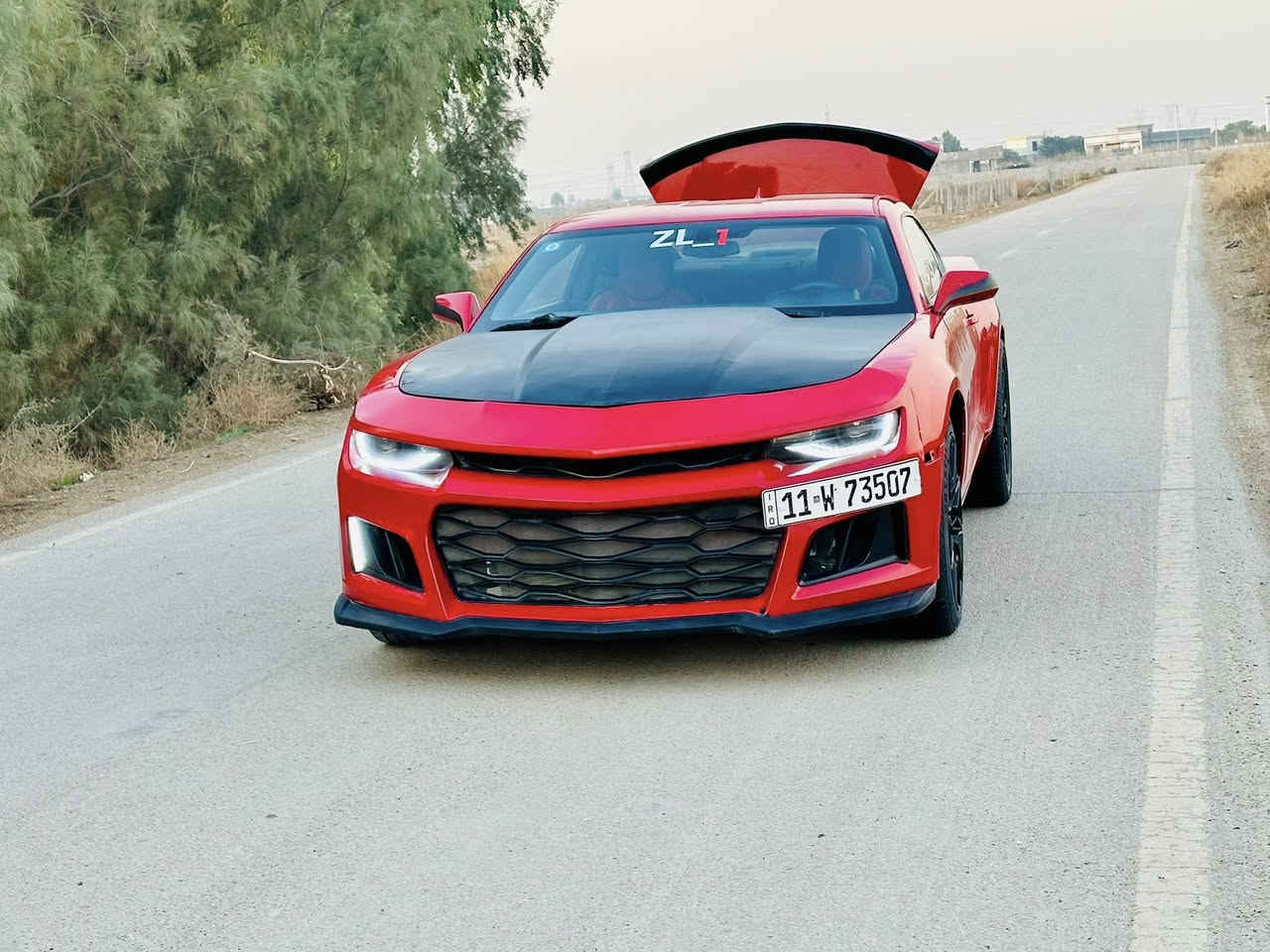 كمارو 2013 RSضرار جاملق خلفي بيها صبغ 4 قطع اني ابيع حزام
شواصي و لغد مكفول 

كير و محرك و اكسل مكفول 

6 سلندر 3600

تخم تاير و صدر خلفي امامي كله جديد 

شاشه و حساس خلفي  و كشن كهرباء ثنين 

كيجات يم الكير و كامره 

سياره ماشيه 160 تقريبا 

الله شاهد سياره احلى من الصور ما بيها كل نقص السعر 90 بيها مجال شراي شي قليل *********** مكان بغداد
