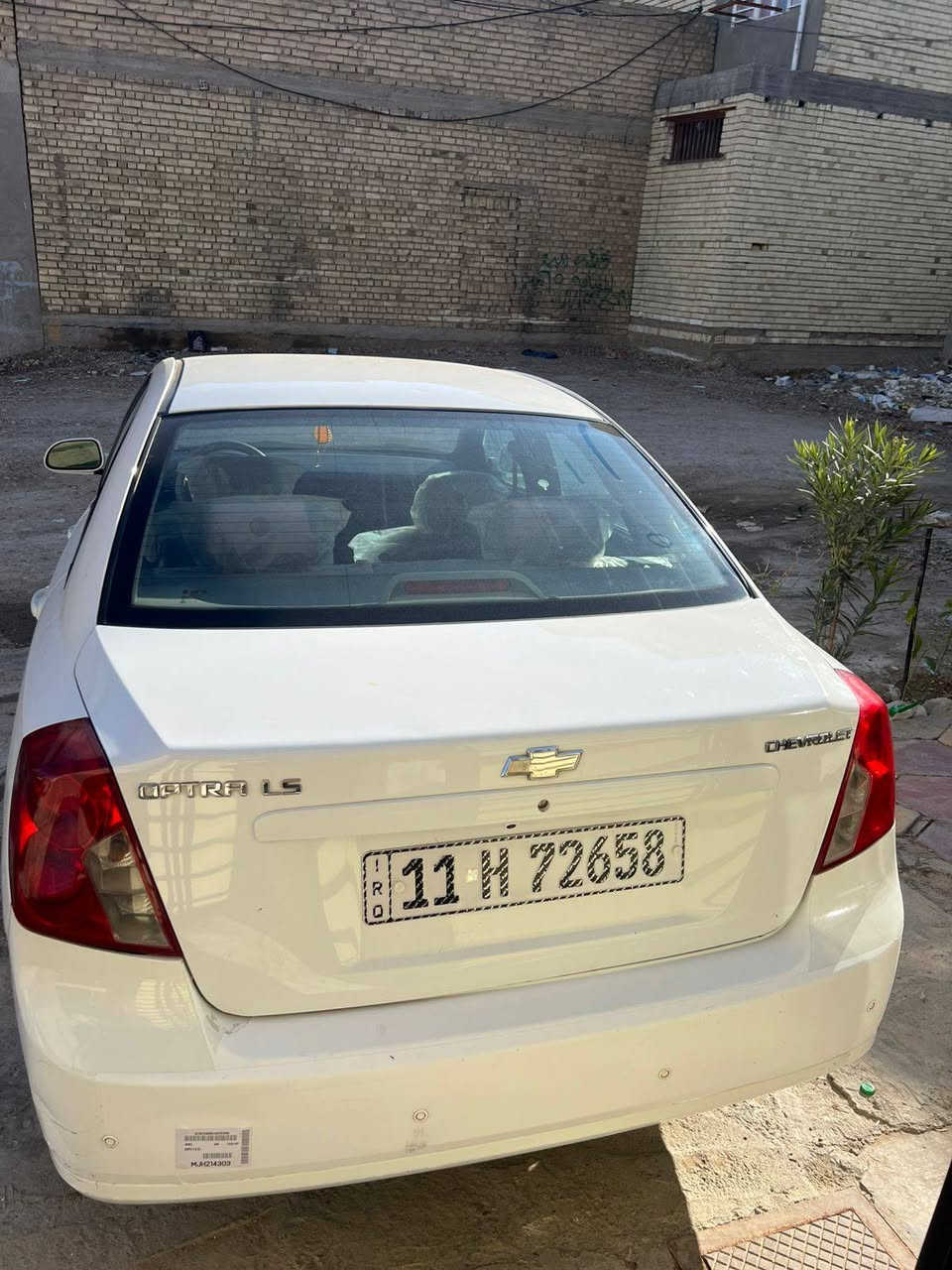 ...السلام عليكم
اوبترا للبيع موديل 12 رقم بغداد نكليزي  تحويل ثاني يوم.  سياره بلادي 
سياره جاهزه ما تصرف عليه أي شي
كير محرك تبريد مكينه كفاله عامه 
تخم تاير شواصي مكفولات بلادي 
دواخل نظيفه سياره حلوه بمعنى الكلمه بلعافيه على الياخذها 
سعار سياره85$بي مجال شي بسيط 
العنوان بغداد الشعله الصدرين
***********
