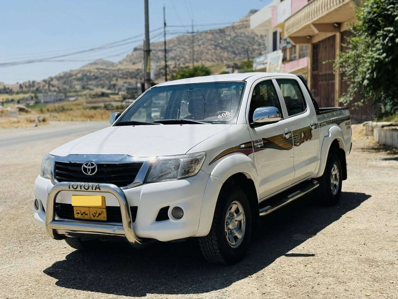 👑 TOYOTA HILUX (2014) (سەید نەهرۆ) 👑
نموونەیەک لە پاکی و جوانی، بۆ ئەوانەی بەدوای مەرزیەی و  هەرزانا  دەگەڕێن.
⚠️ تێبینی: سەیارەکە تەحویل و غرامە و وەکالەت بەشەرتە  
✨ دەوڵەمەند لە مواسەفات:
▪️ (4❌4)دەبڵ ئەکسل ✅
▪️ گیڕ ئۆتۆ ماتیک ✅
▪️ شاشە ئایپاد ✅

💪 دۆخی گێڕ و مەکینە و بەدن:
▪️ شانسی، بەتانە و  دەعم و داروبەردی سەیارەکە گشتی بەشەرتە.
.
💵 نرخی : (١٧٣) گەڵاو مەجال 
📍 شوێن: سلێمانی
📞 بۆ پەیوەندی کردن:
• ئاسیاسێڵ: ***********
• کۆڕەک ***********
 (ڤایبەر و واتس ئەپی لەسەرە 🛜):کۆرەک

لأهل النظافة والمميز.. تويوتا هايلوکس 2014، قمة بالنظافة والجمال.
⚠️ ملاحظات: السيارة جاهزة من ناحية التحويل، الغرامة، والوكالة (شرط التحويل).
✨ المواصفات:
▪️ 4x4 (دبل أكسل) ✅
▪️ گير أوتوماتيك ✅
▪️ شاشة أيباد ✅
💪 الحالة الفنية:
▪️ گير، محرك، وشاصي (شرط الفحص). السيارة مكفولة من أي ضربة أو صبغ.
💵 السعر: 173 ورقة وبيها مجال بسيط للشراي.
📍 الموقع: السليمانية
#سەیارە
 #بازاڕی_سەیارە
 #معرض_سيارات
 #سەیارەفرۆشی
 #بازاڕی_سلێمانی
 #هەولێر_سەیارە
 #سوق_السيارات
 #بيع_وشراء_سيارات
#تویوتا_هیلکس
 #هايلوكس
 #ToyotaHilux
 #Hilux
 #ToyotaIraq
 #تويوتا_العراق
