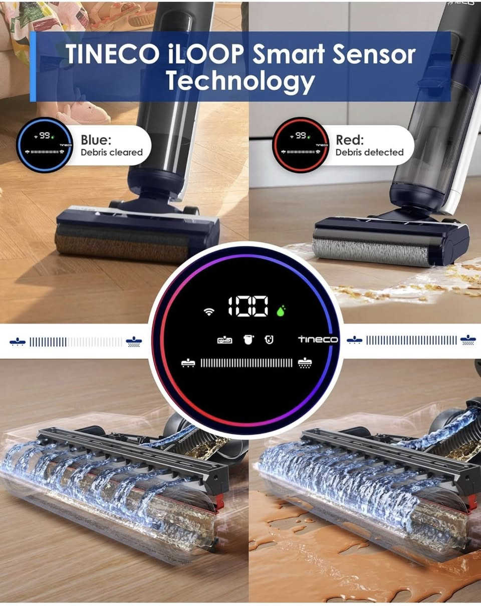 متوفر من شركة Tineco البريطانية💐

مكنسة كنس ومسح  Tineco Floor One S5 Extreme  

مكنسة كهربائية الكل في واحد للرطب والجاف، 
شحن سمارت مع تصميم خزان مزدوج، 
| شاشة LED ذاتية التنظيف للأرضيات الصلبة وشعر الحيوانات الأليفة،

Tineco Smarter Vacuum & Mop 2-In-1 – تنظيف الأوساخ الرطبة والجافة وإزالة الأوساخ الصلبة واللزجة بسهولة على الأرضيات الصلبة. مع تقنية المستشعر الذكي Tineco iLoop، تقوم المكنسة الكهربائية الرطبة والجافة تلقائيًا بضبط قوة الشفط وتدفق المياه وسرعة فرشاة الفرشاة لتنظيف جميع الأوساخ.

أداء تنظيف من الدرجة الأولى - يمكن للفرشاة الدوارة Floor One S5 الحصرية أن تنزلق بالقرب من الألواح وتنظف الزوايا التي يصعب الوصول إليها. ستصبح أرضياتك جافة تمامًا وخالية من الخطوط في دقائق معدودة.

خزان مزدوج بسعة أكبر - خزان المياه أكبر بنسبة 30% من الطابق الأول الأخير، لذا يمكنك تنظيف مساحات أكبر دون انقطاع. يعمل نظام الخزان المزدوج للمكانس الكهربائية Tineco على فصل المياه النظيفة عن المياه المتسخة، لذلك يمكنك دائمًا التنظيف باستخدام المياه العذبة والمنظفات.

سهولة الصيانة – لا تلمس الأسطوانة المتسخة مرة أخرى أبدًا. تعمل وظيفة التنظيف الذاتي للمكنسة الكهربائية الرطبة والجافة على مسح الخط الداخلي ولفافة الفرشاة تلقائيًا وتتيح إجراء صيانة سريعة ونظيفة. فلتر الشعر يجعل من السهل إزالة شعر الحيوانات الأليفة. تسهل قاعدة الشحن 3 في 1 تخزين الوحدة وشحنها.

التنظيف الذاتي والتوجيه الصوتي - يعمل التنظيف الذاتي Floor One S5 على تنظيف بكرات الفرشاة والخرطوم تمامًا بضغطة واحدة للصيانة بدون استخدام اليدين. بعد التنظيف، يقوم التجفيف بالطرد المركزي بإزالة الماء من الأسطوانة بشكل فعال. يمكنك أيضًا مراقبة أداء التنظيف باستخدام المساعد الصوتي، الذي يوفر تذكيرات مفيدة للصيانة.

جديدة لوك مع كافة ملحقات👍
السعر 250 الف💐


**إذا كنت صاحب هذا الإعلان وتريد حذفه لأي سبب، رجاءا أرسل رسالة إلى الدعم الفني**