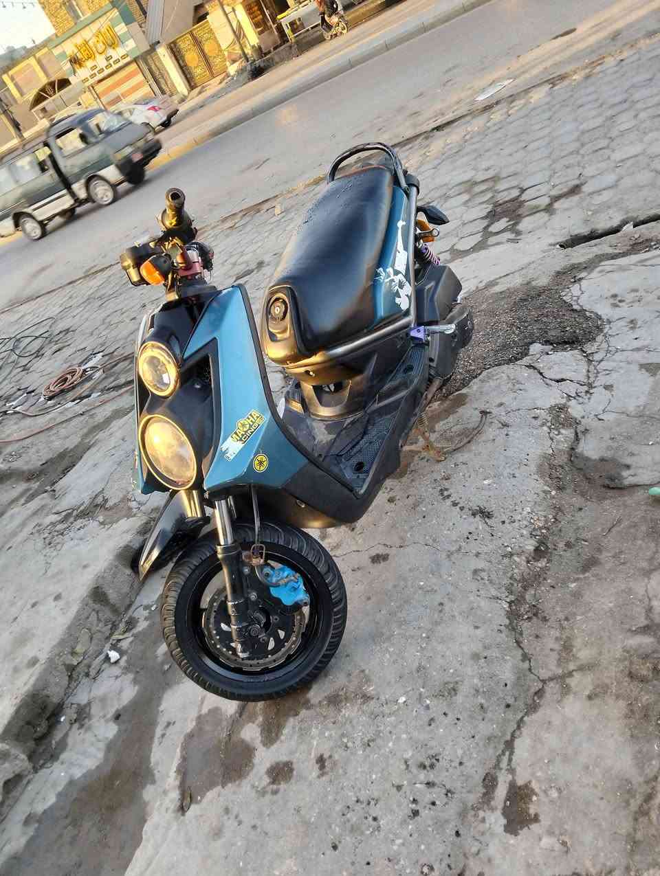 سلام عليكم
سكنس جبلي للببع دراجه مابيها اي نقص كهربايات كلها شغالع /+مفتوحه مكينتها عنوان ناصريه مركز الخاص مفتوح رقم ***********
