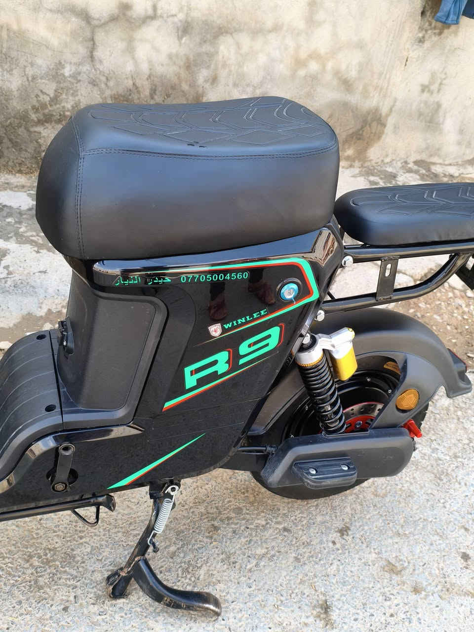 السلام عليكم 
دراجه شحن R9 للبيع 
دراجه جديده استخدام قليل نظافه فول 
السعر
المكان ديالى' خان بني سد' قرية السلام ( خلوف)
للتواصل خاص***********
