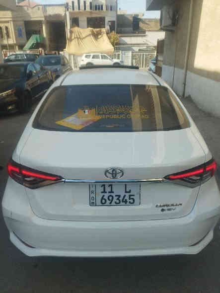 السلام عليكم 
كورلا هايبرد 2025 الشكل الخليجي ماشيه 11 الف سياره كفاله عااامه من كلشي بعدها بحاله الزيرو رقم بغداد الجديد بسمي سياره فول مواصفات فتحه بصمه كشنات جلد  اوتو هولد سايد بريك بصمه السعر 150 المكان بغداد طوبجي ***********

