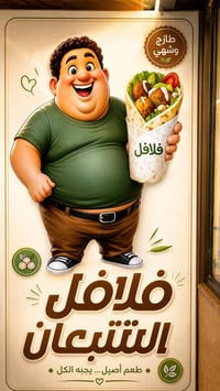 فلافل الشبعان  للحجز والتوصيل مجانااا الاتصال  على  07816444420 077164...