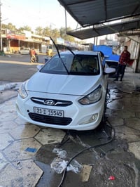 اكسنت2012 خليجي   محرك 1600  دوش  اشاير مري  تحكم ستيرن  رقم السليماني...