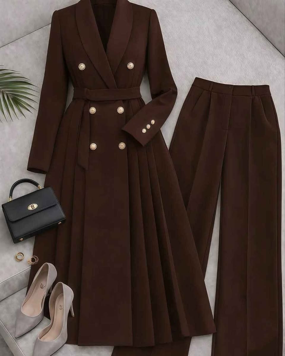 طقم من اجمل وارقى الاطقم النسائية الفاخره والدزاينات المرغوبه 😍
مكون من : 
ستره وبنطلون وحزام كوالتي عالي جدا 🌹  
ستره مبطنه طول 125 سم 
بنطلون طول 105 سم كمر سحاب ولاستيك 
* الازرار تفتح وتسد وبي قصه من الوسط بالستره وكسرات بالجوانب وفوقها الحزام يكون    
* القياسات /
40/42/44/46/48/50 
* الوان / اسود ، نيلي ، جوزي، رصاصي  
#توصيل_لجميع_محافظات_العراق
#اكسبلور_فولو #اكسبلور #العيد😍 بغداد, العراق


**إذا كنت صاحب هذا الإعلان وتريد حذفه لأي سبب، رجاءا أرسل رسالة إلى الدعم الفني**