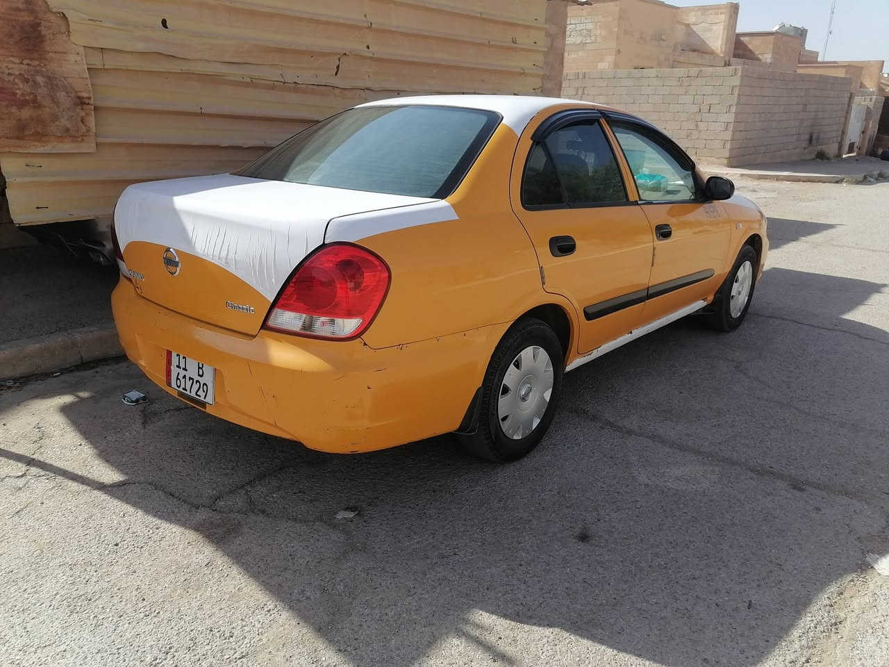 السلام عليكم،،،
للبيع سني مؤسسه تكسي رقم بغداد انگليزي بيها صبغ جاملغ وبنيد ونص باب السايق بدون دواخل محرك وگير كفاله تخم تاير حداديه جديده صاحبها بالمنطقه السعر 85 وبيها مجال مكاني القائم للاستفسار ***********
