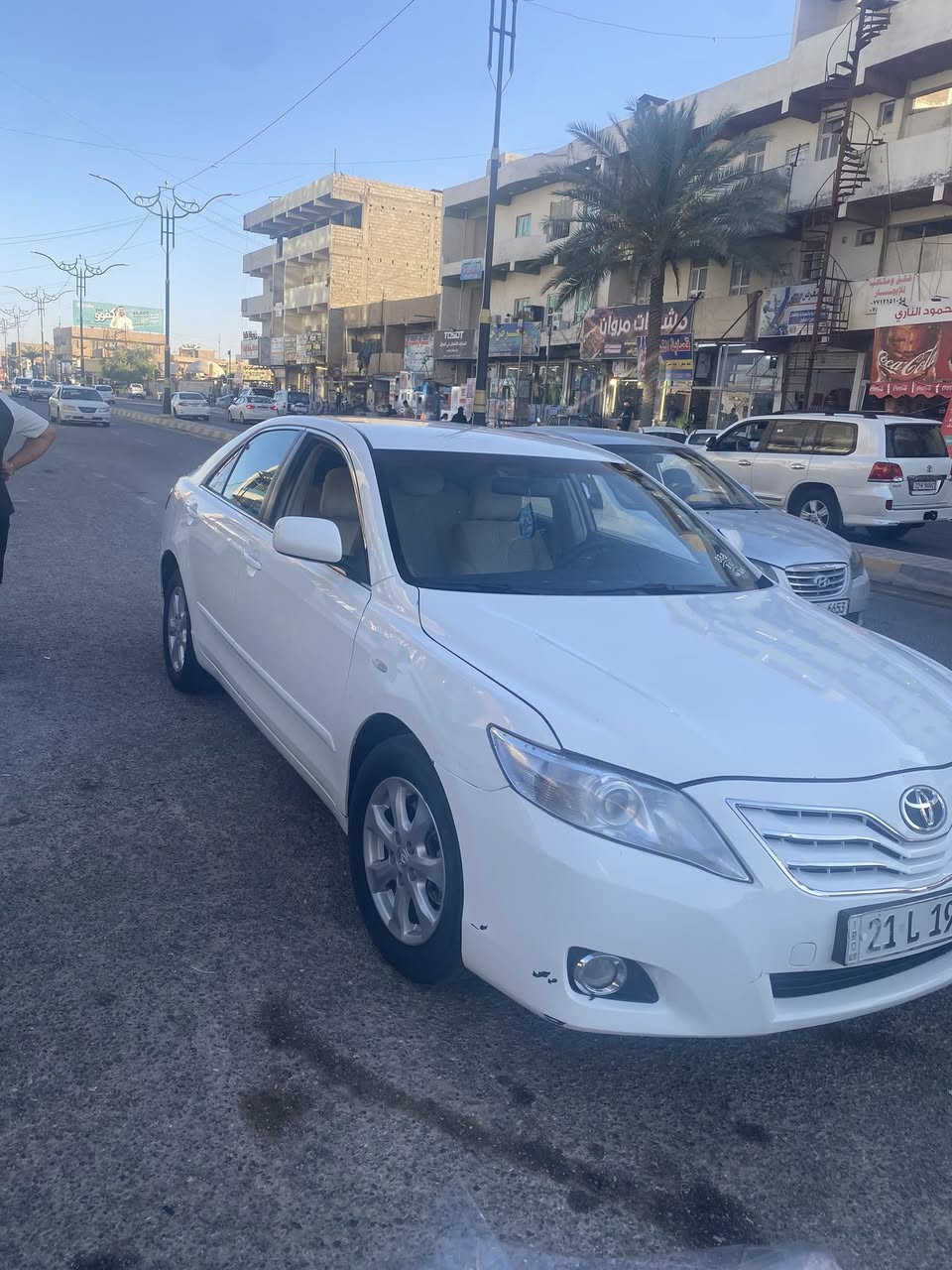 السلام عليكم كامري ٢٠٠٨للبيع بيها ٣ قطع باب السايق وجاملغ وربع البنيد صبغ وبيها راجز رقم سليمانيه تحويل ثاني يوم العنوان تكريت السعر المطلوب ١٠٥ وبيها مجال بسيط للأستفسار ***********
