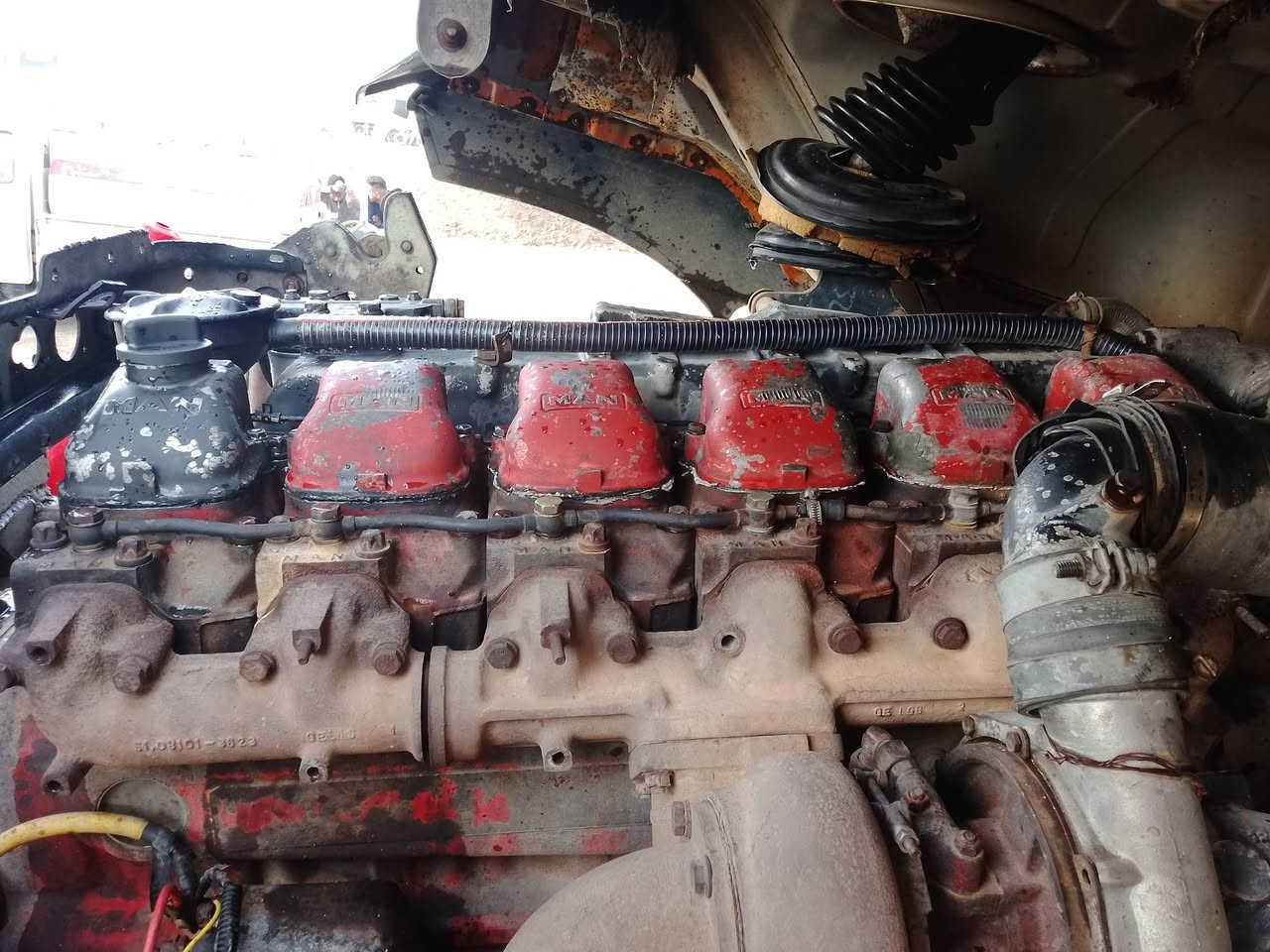 سلام عليكم محرك مان بستم 28 لاتنقيص ولا بخار  ستندر للبيع او مراوس محرك البي 8 العنوان بابل حله رقمي ***********
