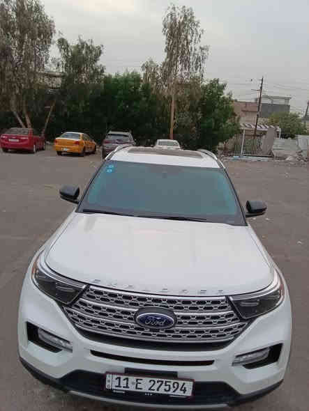 السلام عليكم ...
Ford Explorer 2022 Limited hibred

حجم المحرك 6 سلندر ( 3300) تنفس طبيعي وهايبرد فول مواصفات 1/1

عداد المسافة 46 الف كيلو تقريبا 27 الف ميل
عدد المقاعد (7) راكب piv 
 المواصفات :
بصمة تشغيل
بصمة ابواب 5 بصمات
تشغيل عن بعد (Remote Start)
فتحة سقف بانوراما
صندوق شفط كهربائي وبالقدم
كشنات جلد
مسنات خزن وضعية قيادة 
كشنات تدفئة+تبريد 
كشن خلفي منفصل
مرايات جانبي كهربائي شفط 
استيرن كهرباء وتدفئة
سستم سماعات Bang&Olefsen
رادار أمامي(تحديد مسار)
رادار جانبي (نقاط عمياء)
رادار خلفي(تحذير من الاصطدام)
حساسات خلفية+ كاميرا
كاميرات 5 360 درجة
كير ماوس
اوتو هولد Auto hold
أوتو ستارت Auto start
أوتو ستوب Auto Stop
هاند بريك بصمة
تبريد مركزي 3 قطع 
شاشة كبيرة لمس 
Apple Car Play
Android Auto
تحكم وضعيات القيادة (Drive Modes)
مانع انزلاق+ABS
تحكمات استيرن
 رقم بغداد الجديد 
رقم الشاصي مع الصور
للاستفسار 
***********
