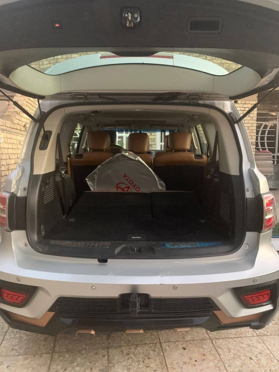 نيسان باترول ٢٠١٤ خليجي كفالة عامة
رقم بغداد مشروع وطني بأسمي
بلاتنيوم ٨ سلندر فخامة عالية 
دعاميات محدثة والبلاديات موجودات ايضاً 
مكانها بغداد الرصافة 
السعر ٢٦٠
***********
