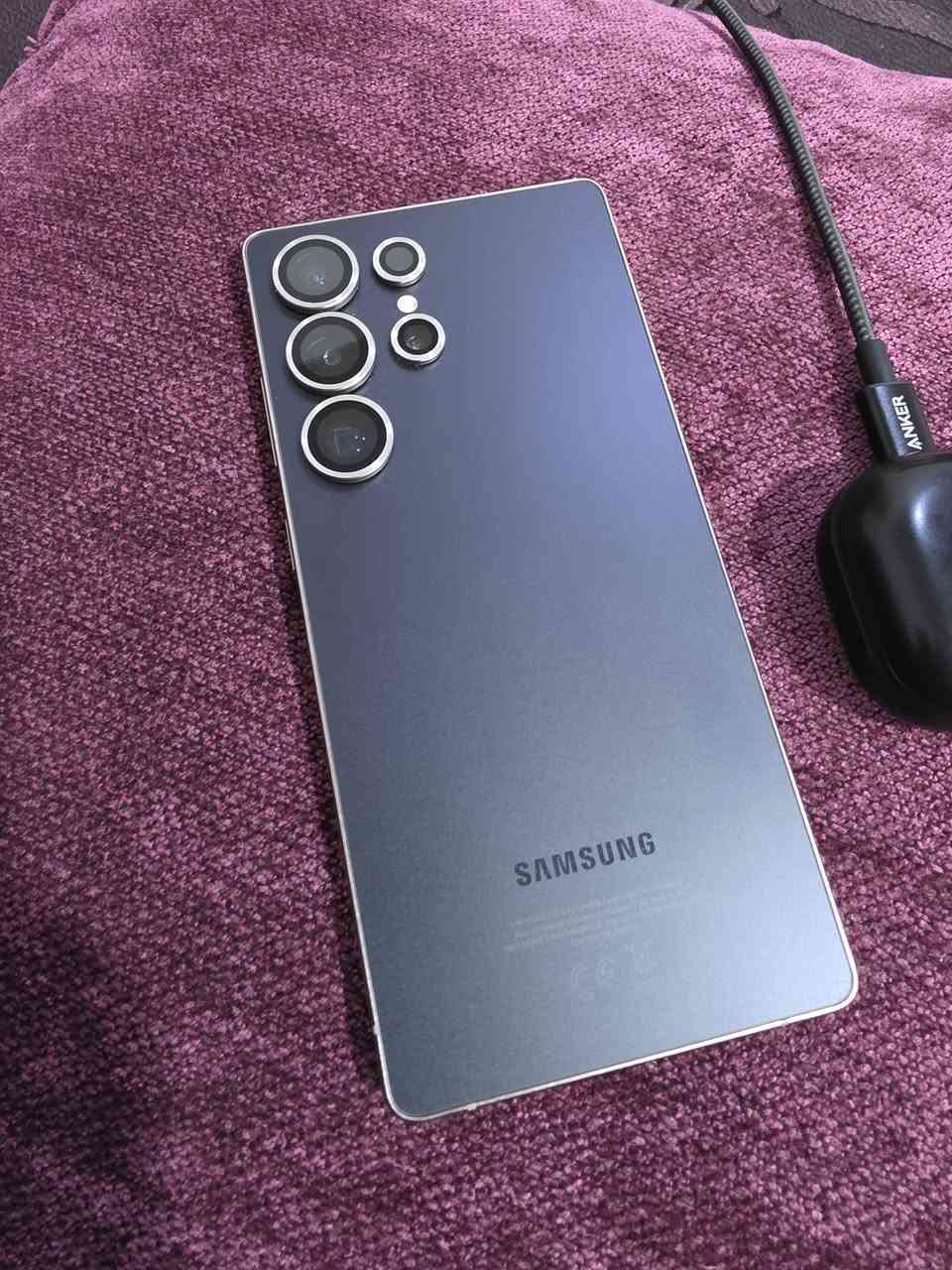 السلام عليكم شباب
Samsung S25 Ultra Black titanum
256 GB السعة التخزينية

وكالة عين الفهد 

استخدام شخصي صارله ٦ اشهر من تفعل

السعر 1150 اخر قيمه للجهاز

يوجد توصيل

*********** وتساب
