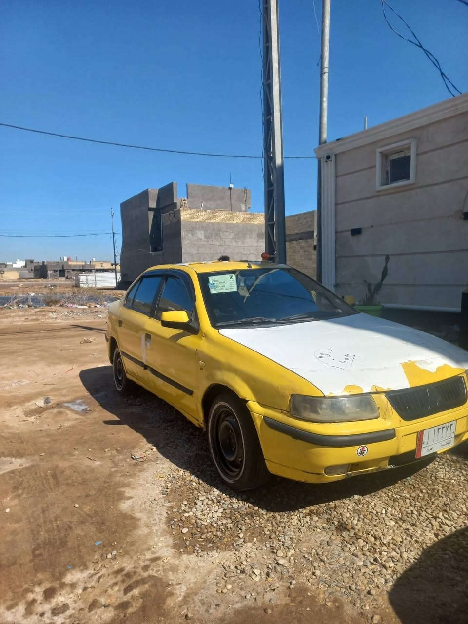 السلام عليكم سمند مديل 2009مكينه وكير وحداديه وكهربايات تخم تاير كله شرط تبريد شغال سياره حلوه ونضيفه شوفت عينك سياره مصفره هيئه وغرامات شرط تحويل ثاني يوم السعر 21 وبيه مجال مكان سماوه رقم الهاتف ***********
