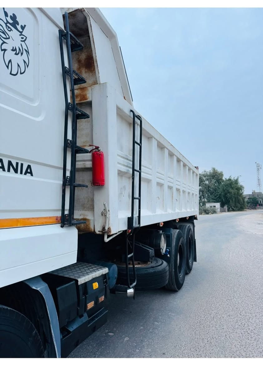 اسكانيا موديل 96
143R

0,9.  V8  /500

بم كهربائي 

محرك فحمي 

قلاب بيلادي 

رقم انبار الماني 

سنويه مشروع وطني 

مجدده لسنه 2028 

سكس بيلادي 

مجموعه مان 

شاصي مكفول  ابو ال ١٠

باج بطن بيلادي  ٨

تخم تاير  ٢٤ 

كير ٣/٣

دبل مناميه 

مجموعه مان نص جي اف

كشانت هواء عدد ٢ شغال 

سياره جديده ماشاءالله 

جاهزه من كهربائيات  وتايرات وكشنات هواء  جاهزه من كل شي .

السعر 330وبيها مجال

مكانها بابل

للإستفسار

***********

***********
