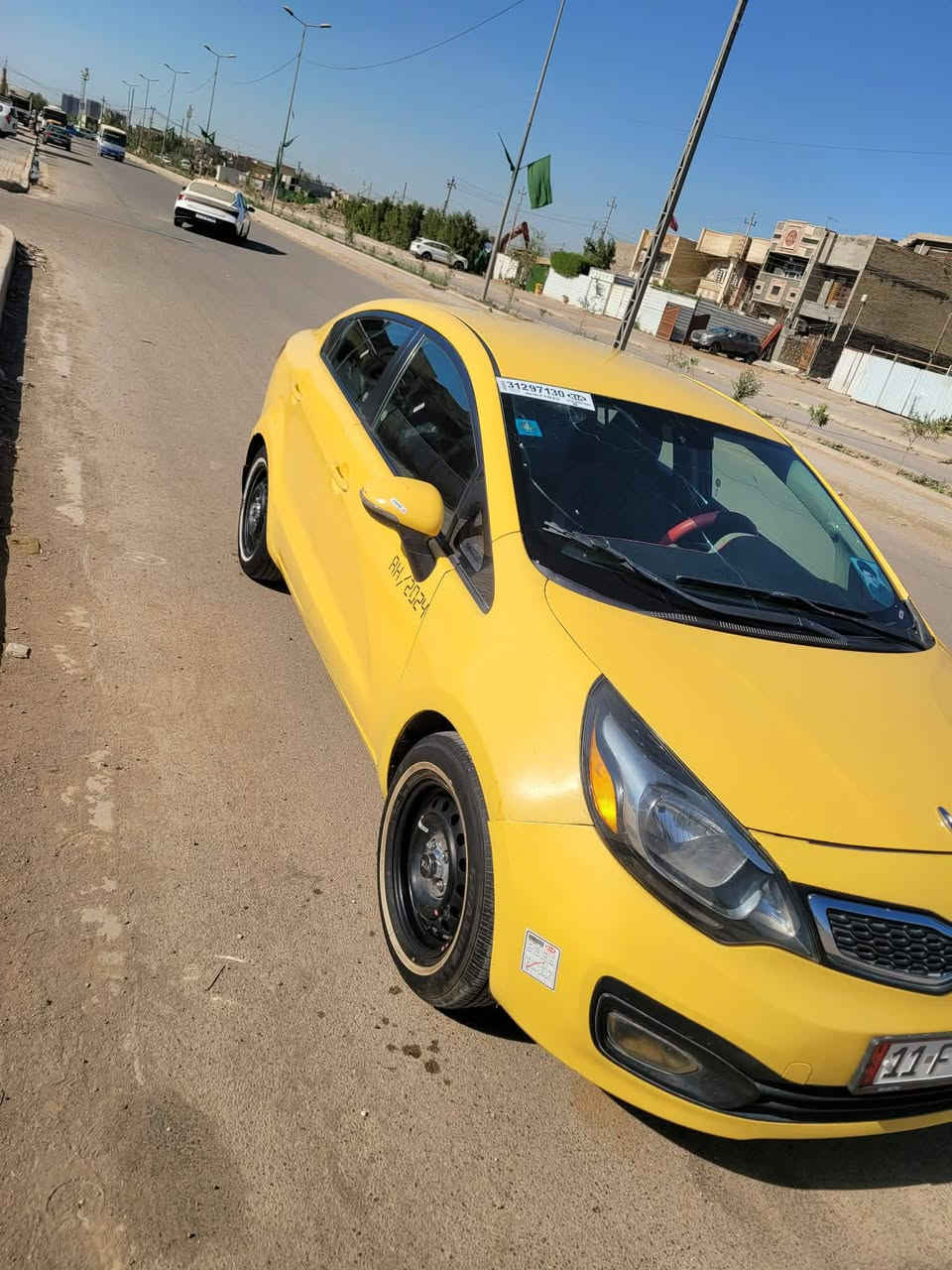 السلام عليكم كيا ريو موديل 13 رقم بغداد سنوية بسمي سيارة جاهزة عدة التبريد مكينة جيدي أي رقم متواجد واتساب *********** السعر 65 السيارة وارد امريكي
