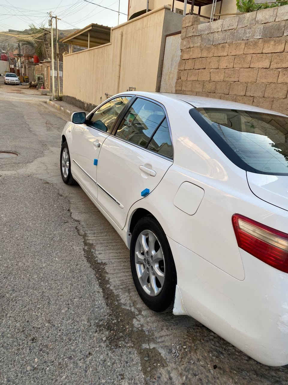 كامري 2007 خليجي 
فول مواصفات GLX
محرك 2400 
فتحه تحكم
تبريد قطعتين 
مشروع وطني تحويل مباشر
قطعتين صبغ
 العنوان الانبار 
السعر 100 وبيهة مجال بسيط
***********
