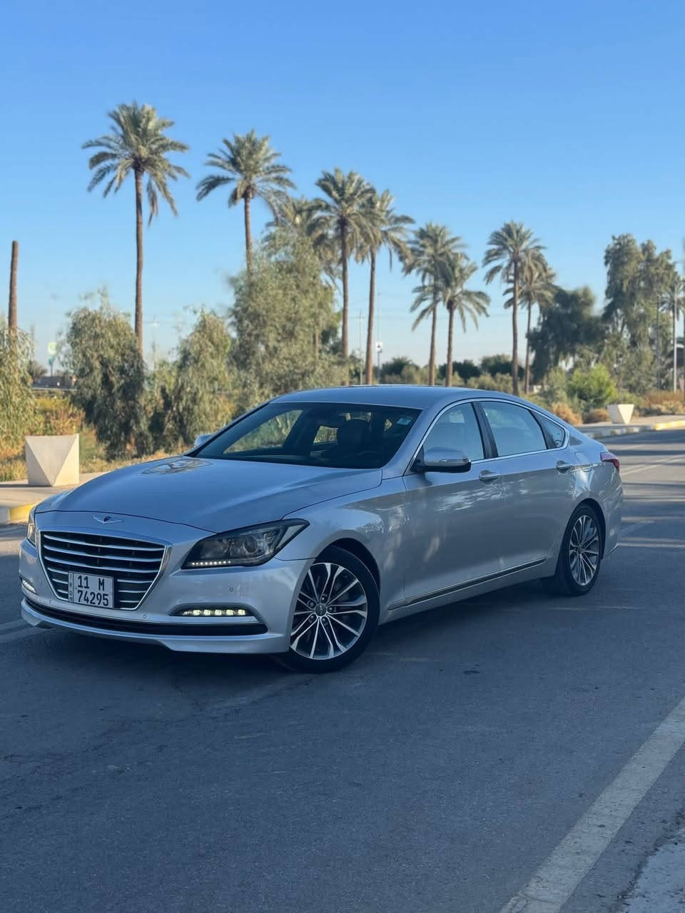 سلام عليكم  جينيسس G80 2016 للبيع رقم بغداد الدولي ماشيه 100 الف ميل داخل رصاصي سيارة نظيفه بدون نواقص مكينه 6 سلندر 3800  حادثها جاملغ امامي وربع البنيد وجاملغ خلفي  بدون شواصي  سعر السيارة 157 وبيها مجال مكاني بابل المسيب للاستفسار اكثر الاتصال على الرقم او الواتساب 
***********

