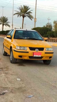 للبيع سياره نوع سمند بغداد موديل 2010 مابيها صبغ لاتبديل ابلاديه بس جر...